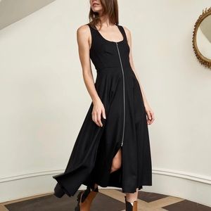 Black wool La Ligne dress NWOT